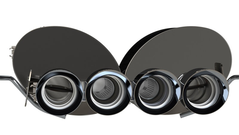 Corsa 2014-2019 Chevrolet Corvette C7 6.2L 2.75in Xtreme Valve-Back w/ Dual NPP &amp; Quad Black Tips