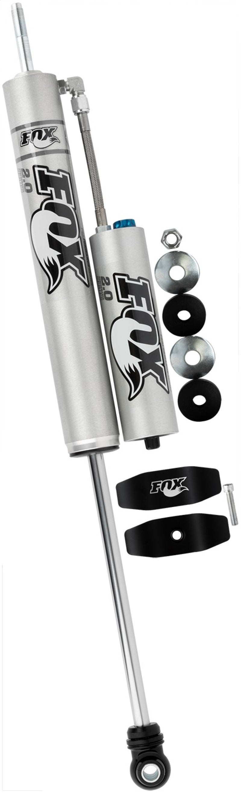 Fox 05+ Ford SD 2.0 Performance Series 11.1in. Smooth Body R/R Front Shock w/CD Adj. / 5.5-7in. Lift