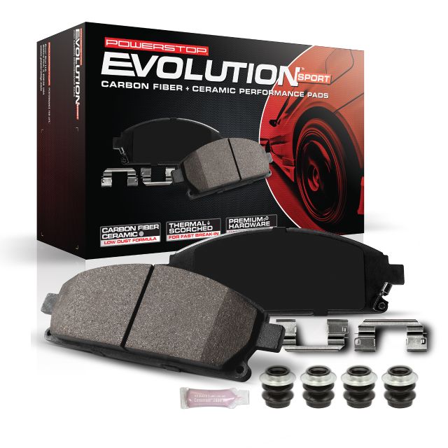 2018-19 Wrangler JL Power Stop Z23 Evolution Sport Carbon Fiber Infused Ceramic Brake Pads (REAR)