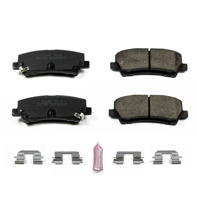 2015-2020 FORD Mustang GT and GT Premium models with 4-piston (FRONT) calipers - REAR PADS