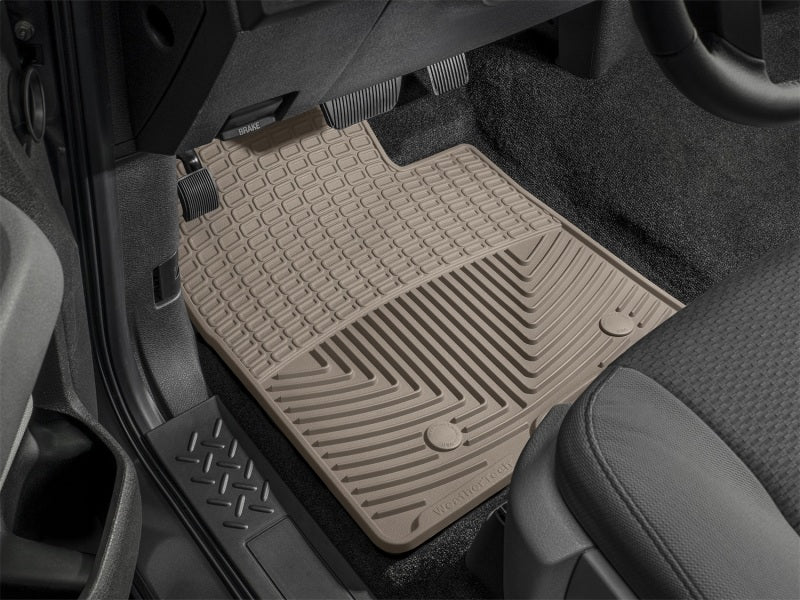 WeatherTech 03-10 Cadillac CTS Front Rubber Mats - Tan