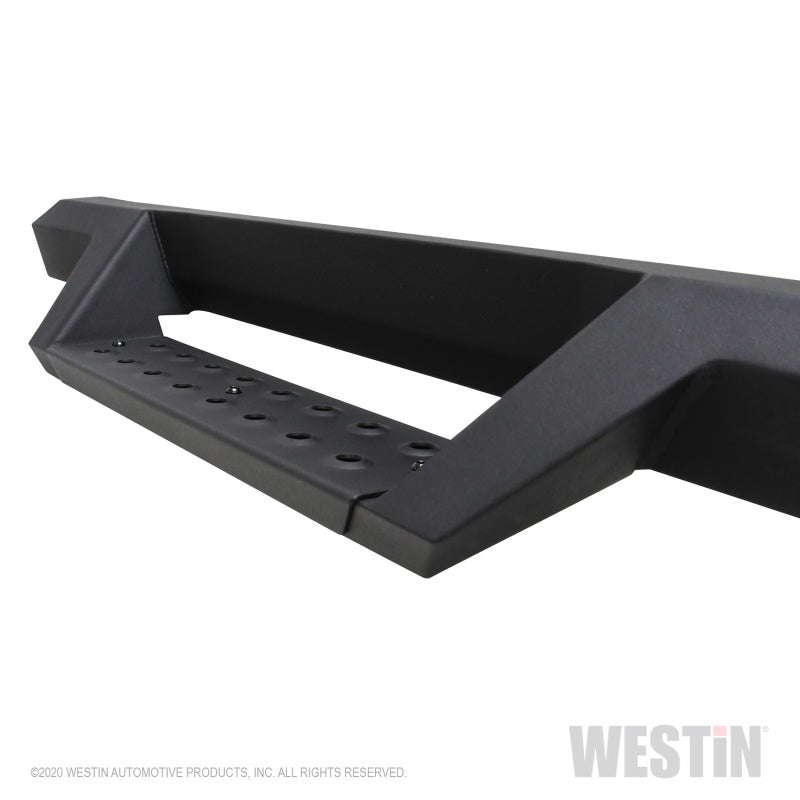 Westin 2020-2022 Jeep Gladiator HDX Drop Nerf Step Bars - Textured Black