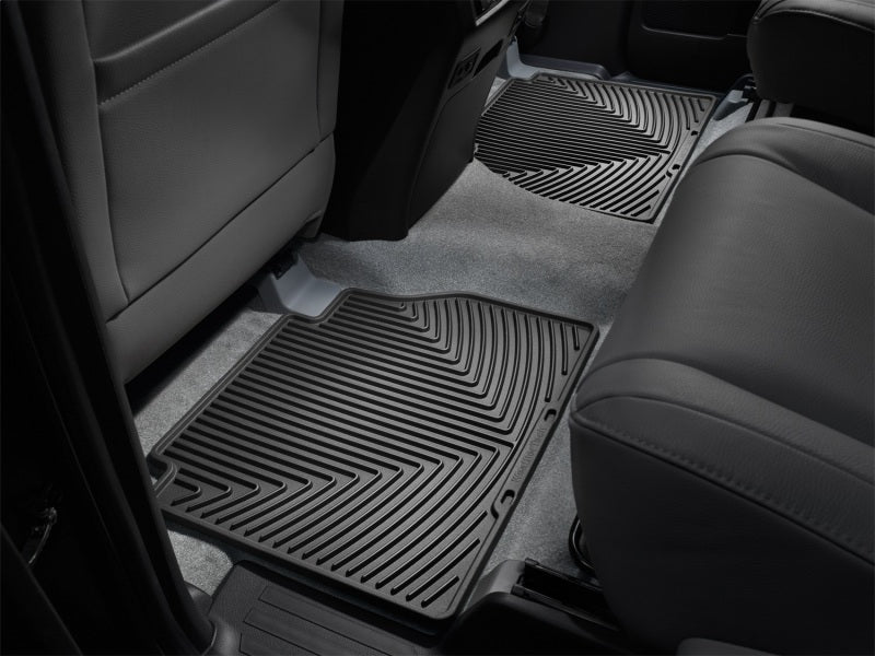 WeatherTech 07+ Toyota Tundra Rear Rubber Mats - Black