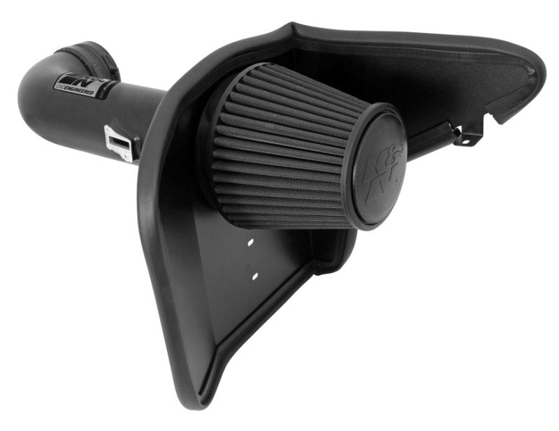 K&amp;N 10-13 Chevy Camaro 6.2L V8 Black Performance Intake Kit