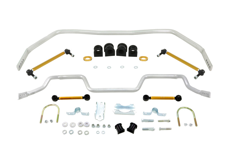 Whiteline 05-14 Ford Mustang (Incl. GT) Front &amp; Rear Sway Bar Kit