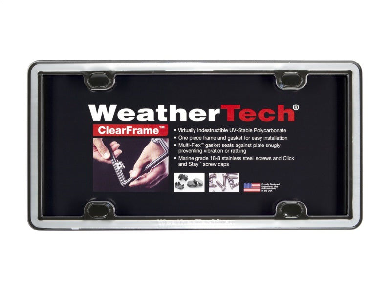 WeatherTech ClearFrame Kit - Chrome