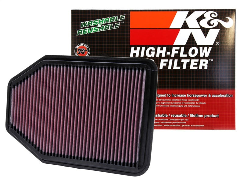K&amp;N 07-10 Jeep Wrangler 3.8L V6 Drop In Air Filter
