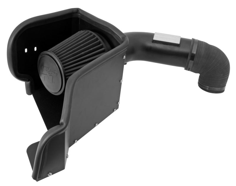 K&amp;N 09-13 Dodge Ram 1500 Pickup 5.7L V8 / 11-13 Ram 1500 5.7L V8 Black Performance Intake Kit