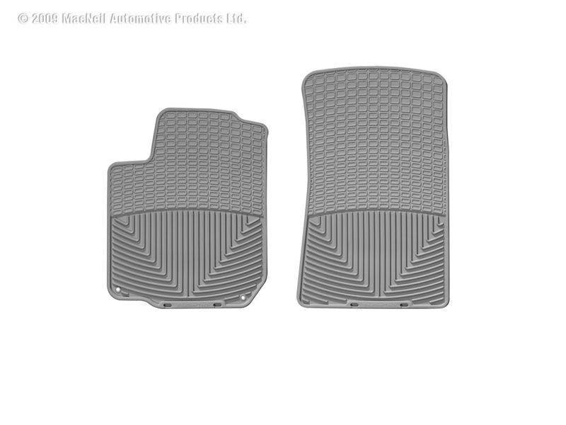 WeatherTech 04 Volkswagen R32 Front Rubber Mats - Grey