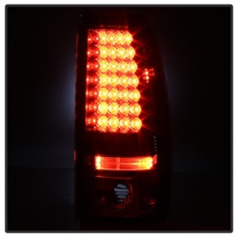 Spyder Chevy Silverado 1500 03-06 (Not Fit Stepside)LED Tail Lights Red Clear ALT-YD-CS03-LED-RC