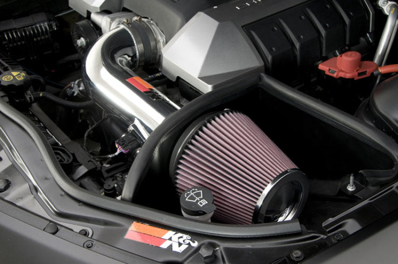 K&amp;N 10 Camaro 6.2L V8 Polished Typhoon Short Ram Intake