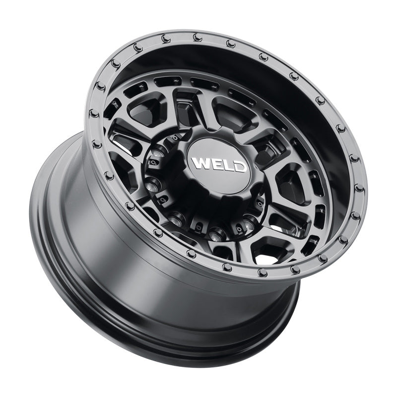 Weld Off-Road W119 17X9 Crux 5X114.3 5X127 ET-12 BS4.50 Satin Black 78.1