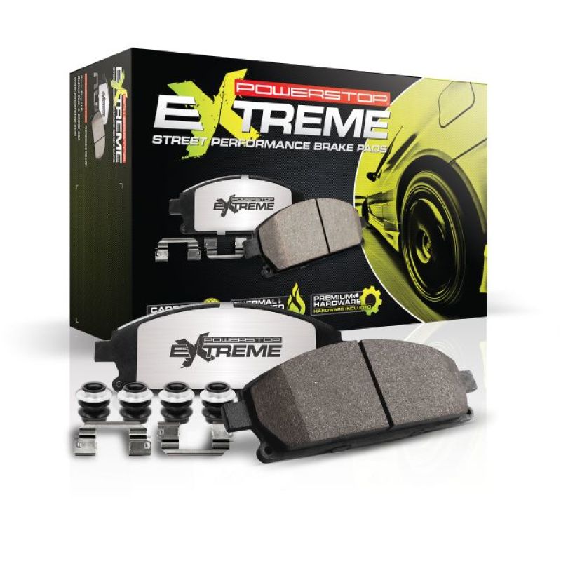 Power Stop 16-19 Cadillac ATS Front Z26 Extreme Street Brake Pads w/Hardware