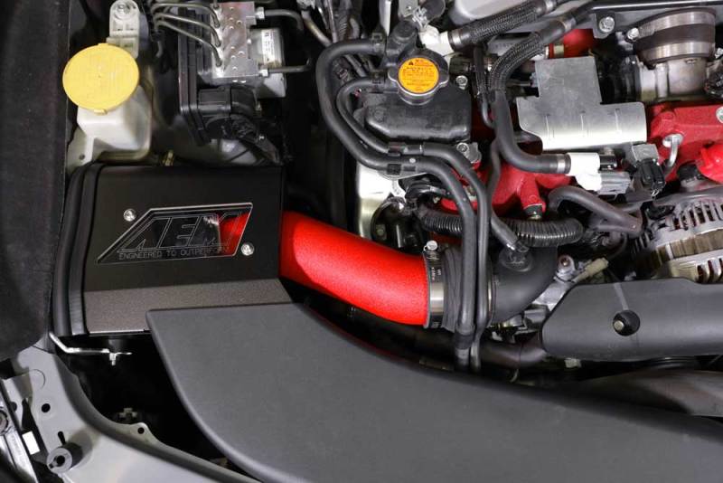 AEM Induction 2019-20 Subaru WRX STI 2.5L Cold Air Intake - Wrinkle Red