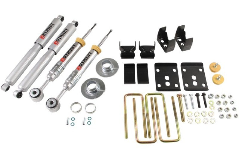 Belltech 09-13 Ford F150 Ext&amp;Quad Cab Short Bed 2WD Lowering Kit w/ SP Shocks 5.5in R Drop