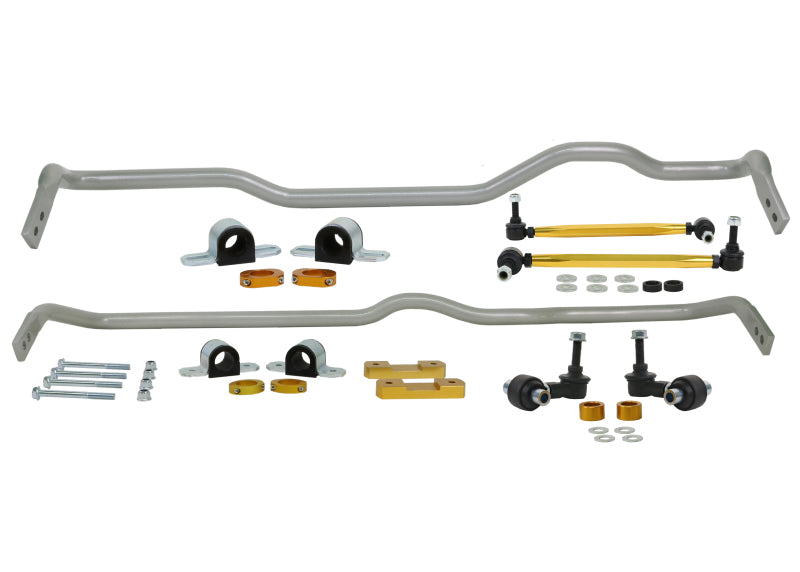 Whiteline 15-18 Volkswagen Golf R Front &amp; Rear Sway Bar Kit