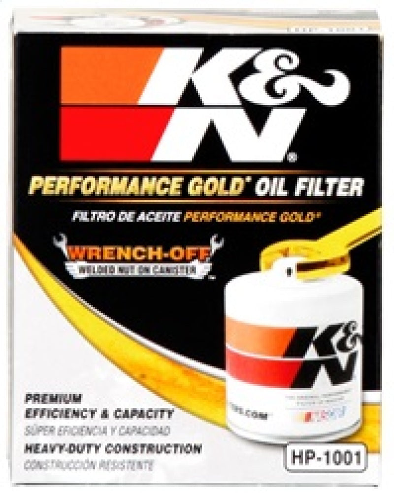 K&amp;N Chevy / Pontiac / GMC / Buick Performance Gold Oil Filter