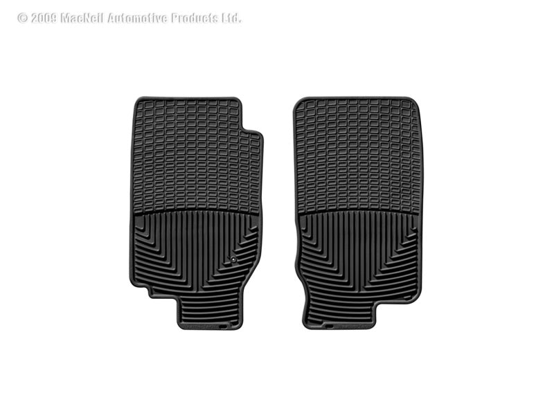 WeatherTech 02-05 Ford Explorer Front Rubber Mats - Black