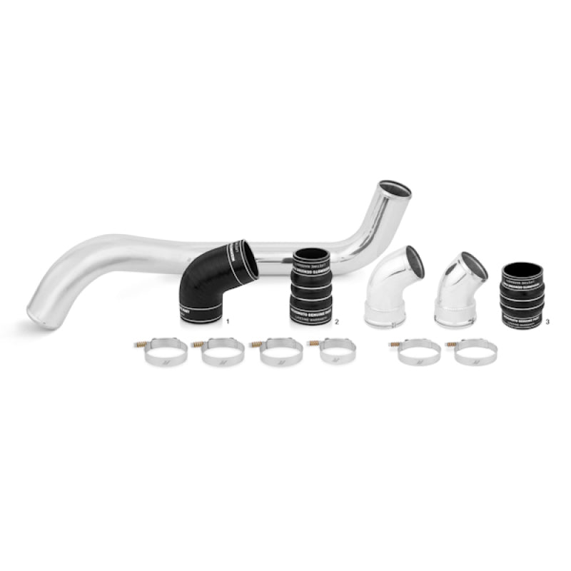 Mishimoto 06-10 Chevy 6.6L Duramax Intercooler Kit w/ Pipes (Silver)