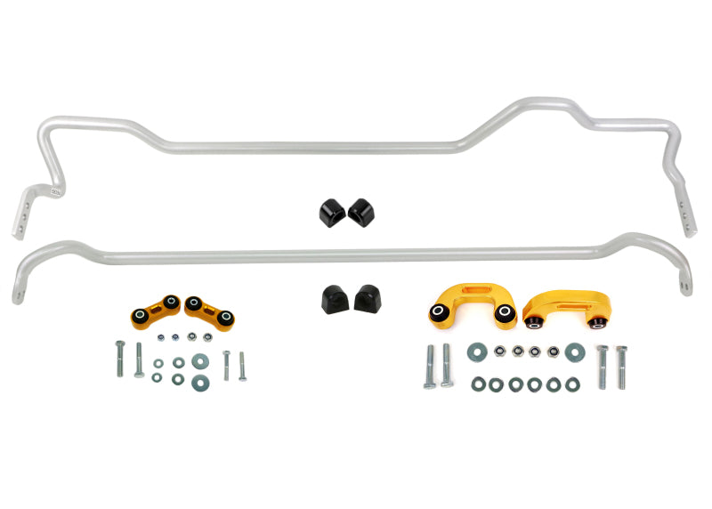 Whiteline 93-01 Subaru Impreza L / 98-01 Subaru Impreza RS Front &amp; Rear Sway Bar Kit