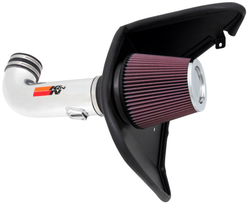 K&amp;N 10 Camaro 6.2L V8 Polished Typhoon Short Ram Intake