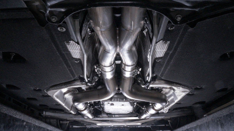 Stainless Works 2016-19 Cadillac CTS-V Sedan Headers 2in Primaries 3in Catted Leads Into X-Pipe