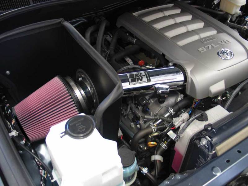 K&amp;N 07-10 Toyota Tundra V8-5.7L High Flow Performance Kit