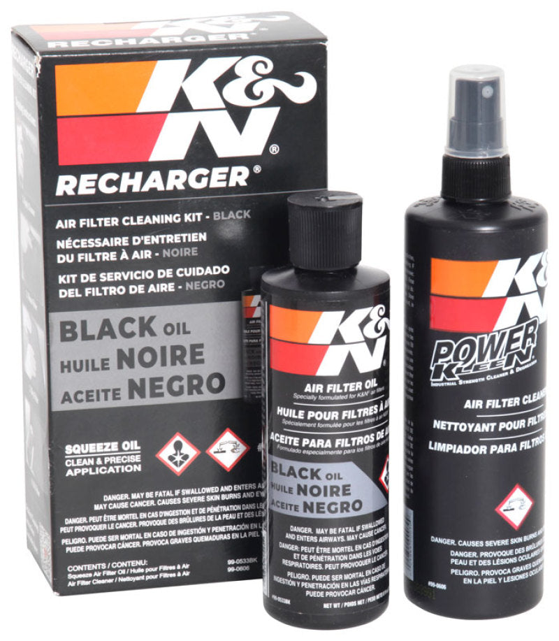 K&amp;N Filter Cleaning Kit - Squeeze Black