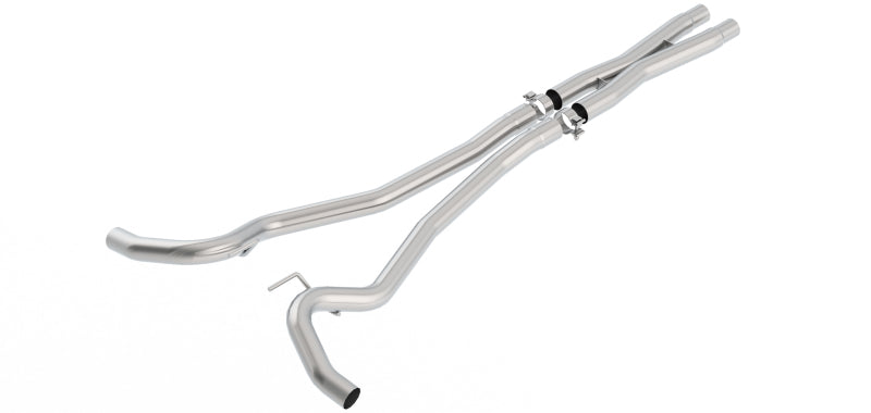 Borla 15-19 Ford Mustang GT Convertible 5.0L AT/MT RWD 2DR 2.5IN X-Pipe &amp; Mid-Pipes