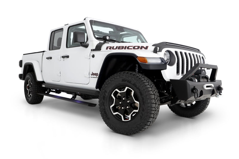 AMP Research 20-22 Jeep JT Gladiator (Launch/Overlnd/Rubicon/Sport/Sport S) PowerStep XL - Black - AMP77135-01A