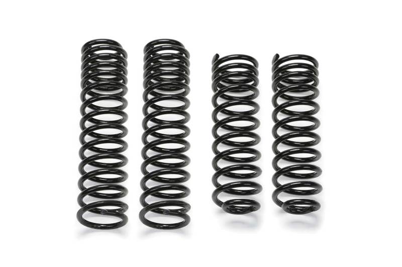 Fabtech 07-18 Jeep JK 4WD 4-Door 5in Front &amp; Rear Long Travel Coil Spring Kit