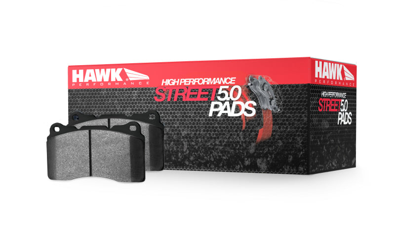 Hawk 2010-2013 Chevy Corvette Grand Sport (One-Piece Pads) High Perf. Street 5.0 Front Brake Pads