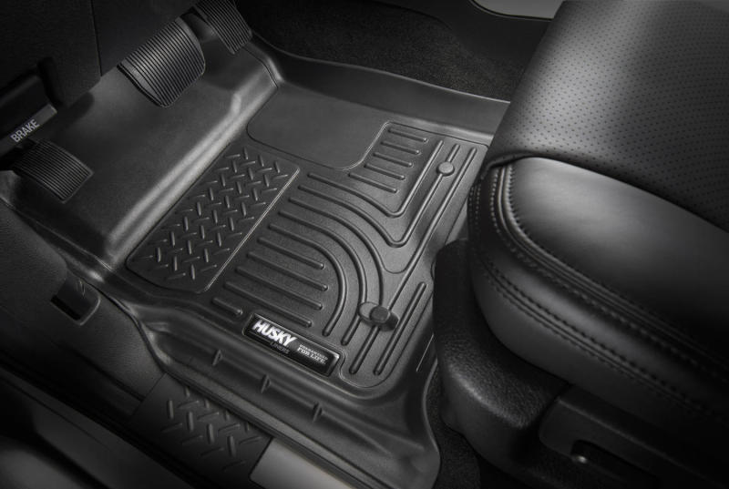 Husky Liners 2023 Honda HR-V WeatherBeater Front &amp; 2nd Row Seat Floor Liners - Black