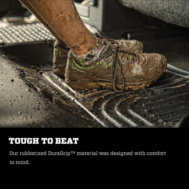 Husky Liners 14-18 Chevrolet Silverado Crew Cab X-Act Contour Front &amp; Second Seat Floor Liners