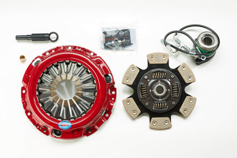 South Bend / DXD Racing Clutch 06-08 Nissan 350Z 3.5L Stg 3 Drag Clutch Kit w/ Ceramic Friction Pad