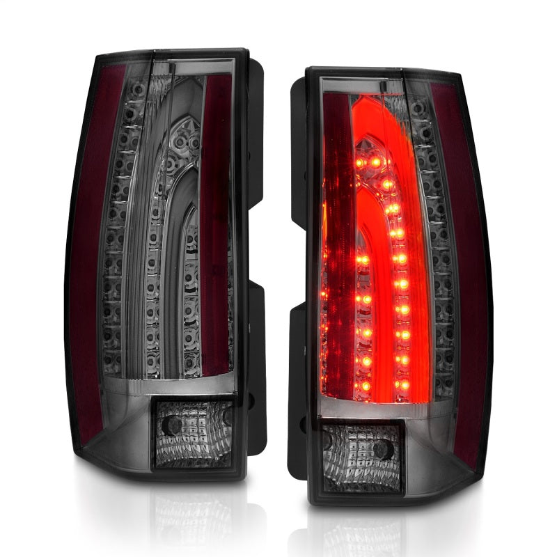 ANZO 2007-2014 Chevrolet Suburban LED Taillights Smoke G5 - Escalade Look