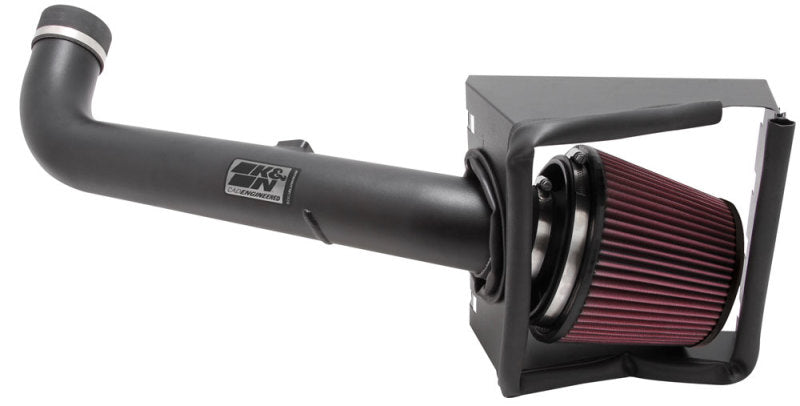 K&amp;N 07-08 Ford F250 SD V8-5.4L Black High Flow Performance Kit