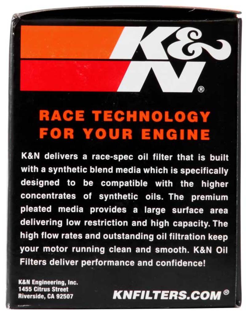 K&amp;N Honda / Kawasaki / Yamaha / Polaris / Victory 2.688in OD x 3.344in H Oil Filter