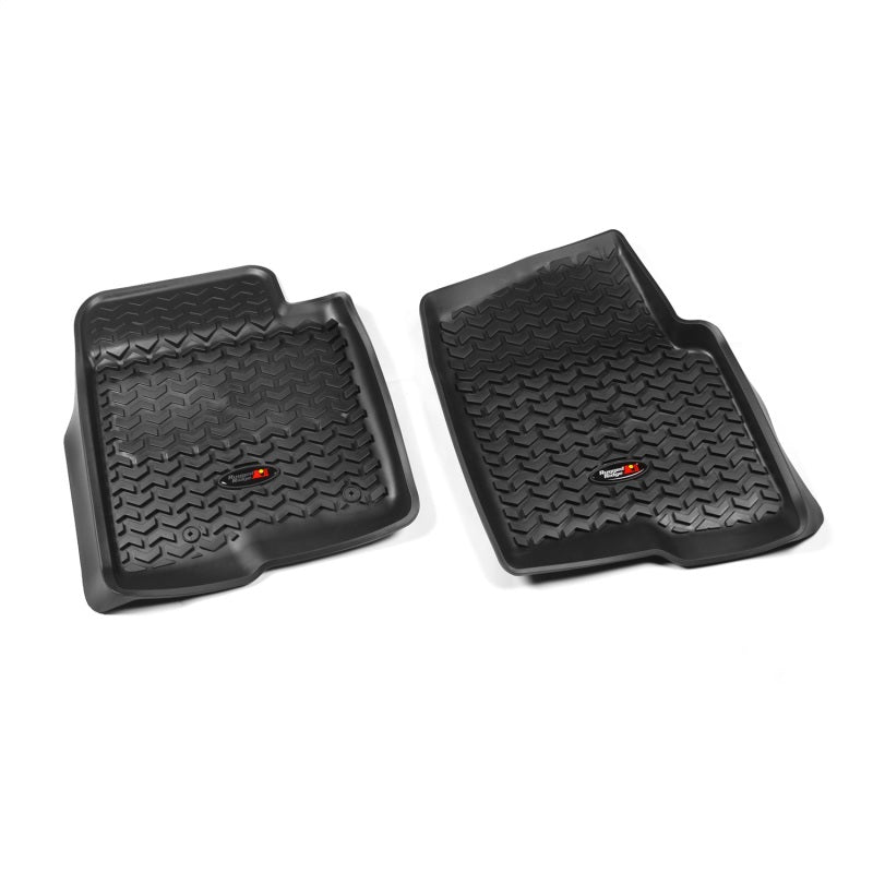 Rugged Ridge Floor Liner Front Black 2011-2014 Ford F-150 / Raptor Regular / Extended / Super Crew