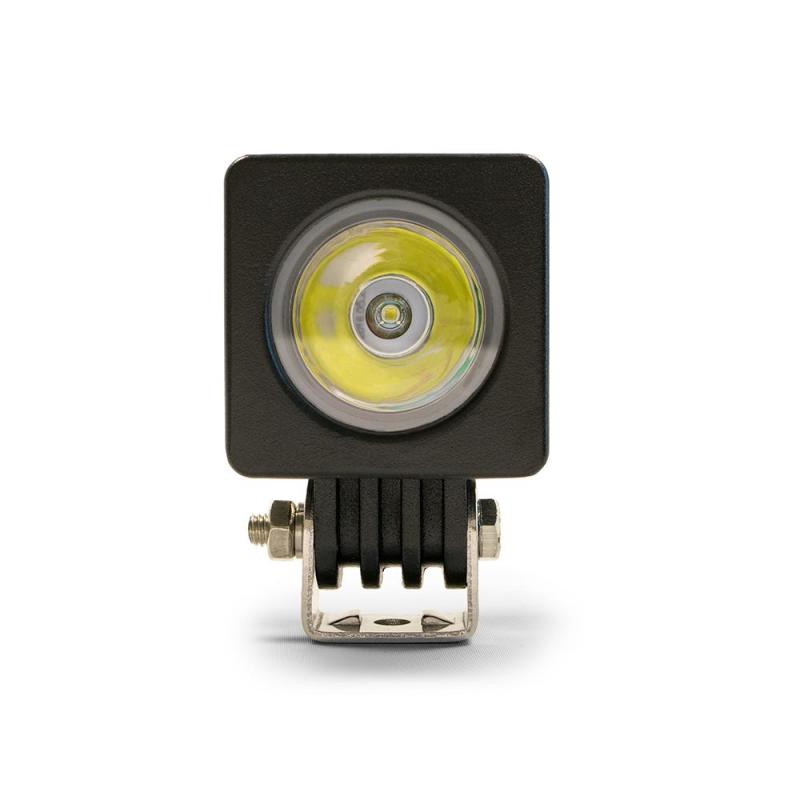 DV8 Offroad 2in Square Off Road Light 10W Spot 10W LED - Black