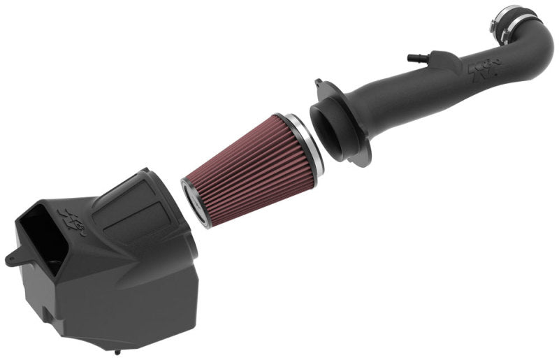 K&amp;N 2018 Jeep Wrangler JL V6-3.6L F/I Aircharger Performance Intake