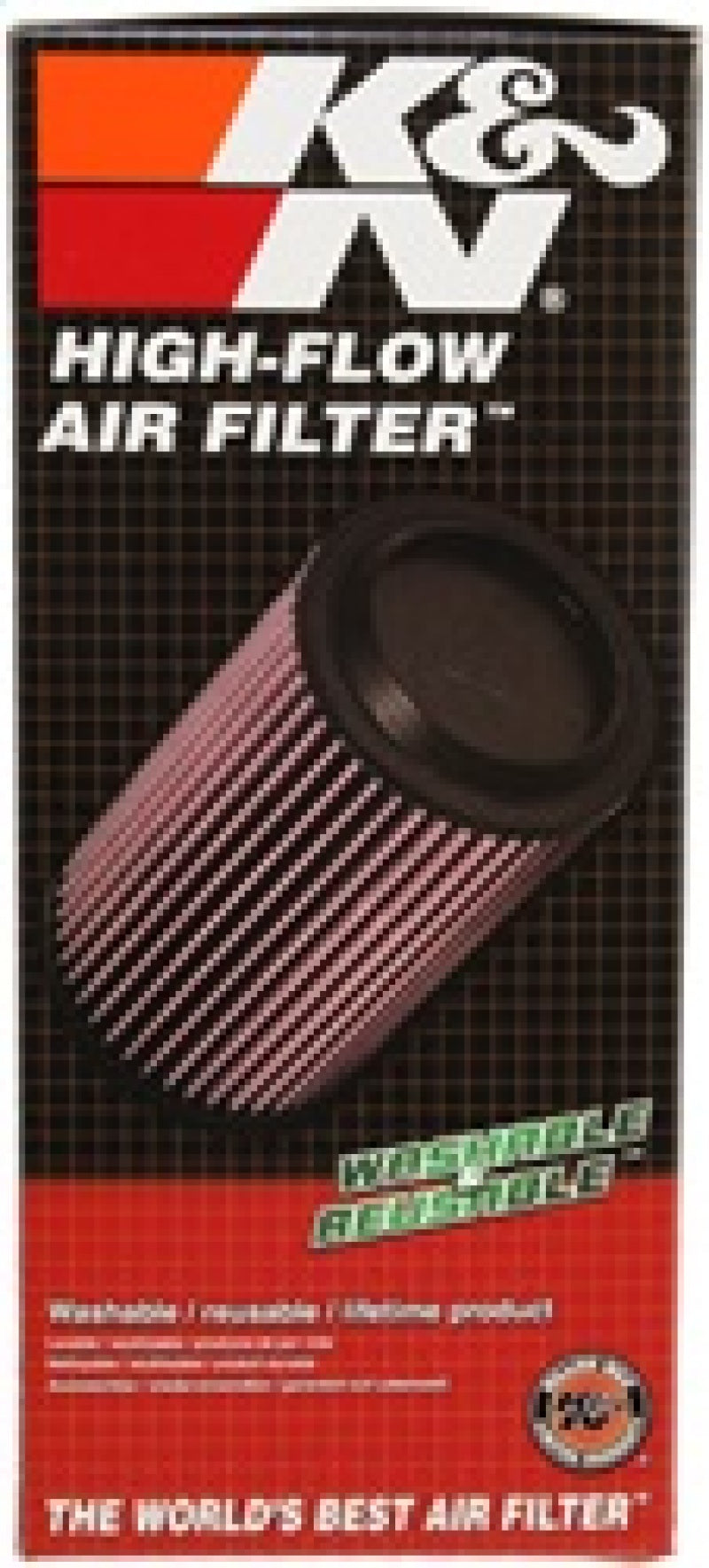 K&amp;N 00-10 Polaris Ranger 425/500/700 Replacement Air Filter