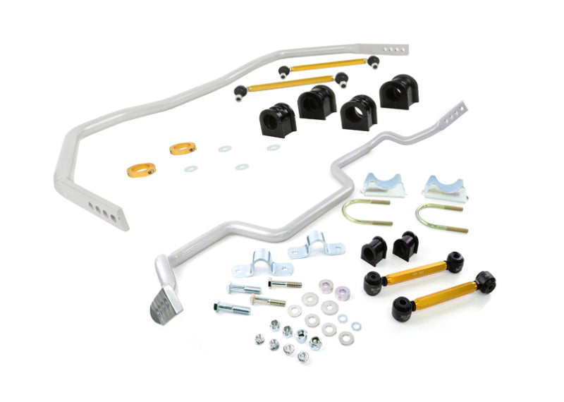 Whiteline 05-14 Ford Mustang (Incl. GT) Front &amp; Rear Sway Bar Kit