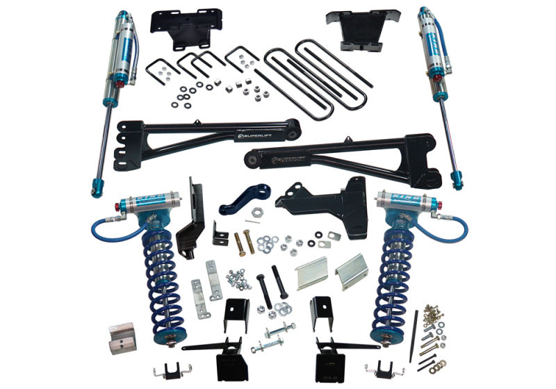 Superlift 17-19 Ford F-250 SD 4WD (Diesel) 6in Radius Arm Lift Kit King Fr Coils/RR Reservoir Shocks