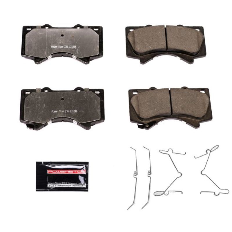 Power Stop 08-11 Lexus LX570 Front Z36 Truck &amp; Tow Brake Pads w/Hardware