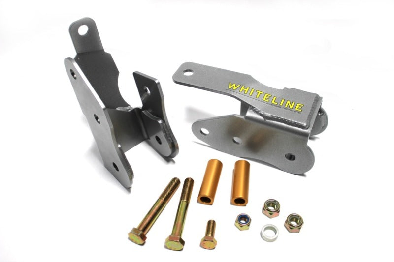 Whiteline 05+ Ford Mustang Coupe (Inc GT &amp; Shelby GT500) Rear C/A - Complete Lwr Rear Mounting Brkt