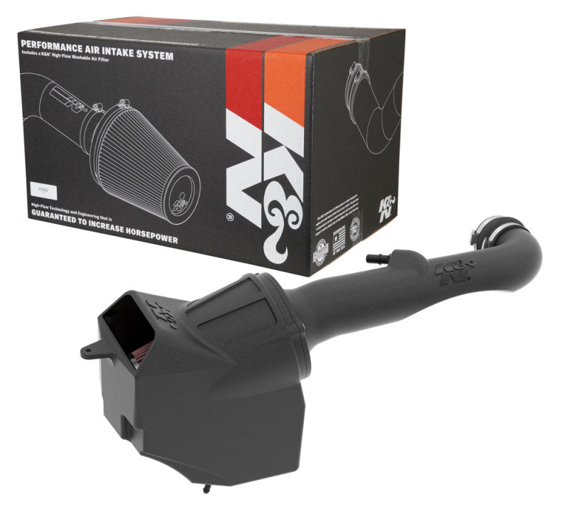 K&amp;N 2018 Jeep Wrangler JL V6-3.6L F/I Aircharger Performance Intake