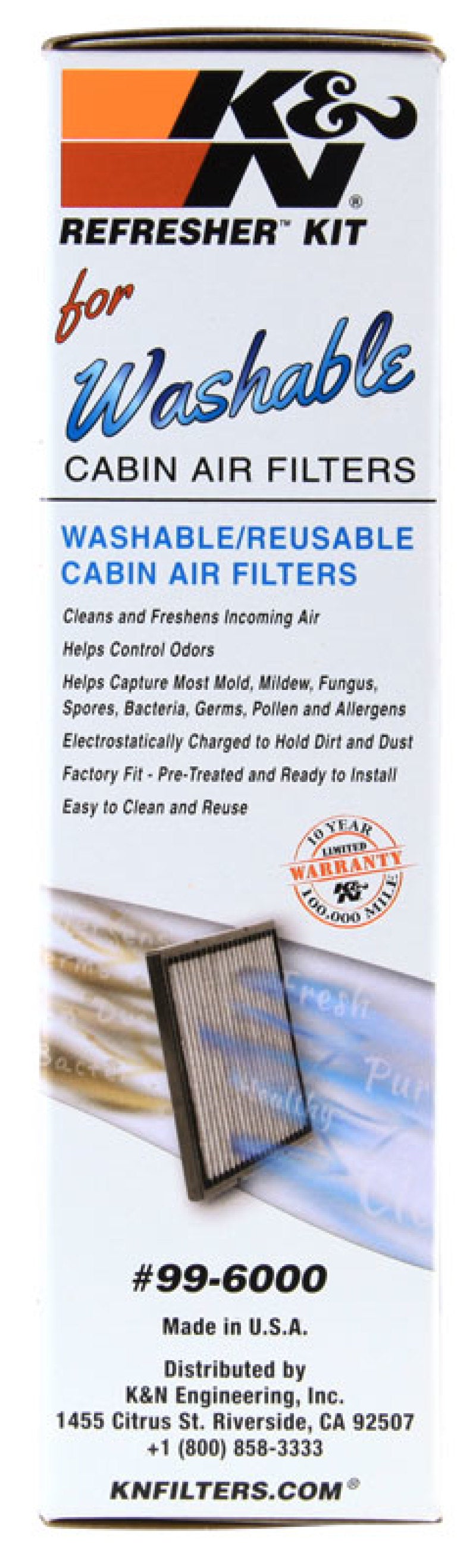 K&amp;N Cabin Filter Cleaning Kit