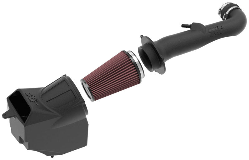 K&amp;N 2018 Jeep Wrangler JL V6-3.6L F/I Aircharger Performance Intake