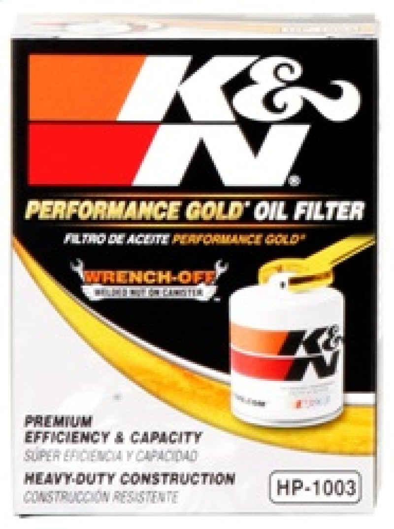 K&amp;N 03-09 Scion tC / 00-05 Celica GT/GT-S Performance Gold Oil Filter